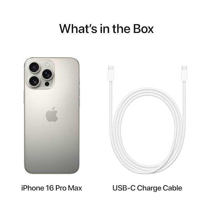 Apple iPhone 16 Pro Max 256 GB: 5G Mobile Phone
